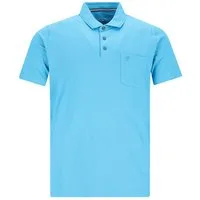 Hajo Poloshirt Pique (1-tlg) Poloshirt - Baumwolle - Atmungsaktiv - Gesäumter Armabschluss