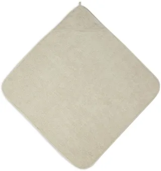 Jollein Kapuzenhandtuch Frottee 100x100cm Nougat