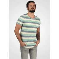 !Solid Rundhalsshirt SDThicco Kurzarmshirt mit Streifen