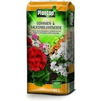 Plantop Blumenerde Plantop Geranien- und Balkonblumenerde 45l