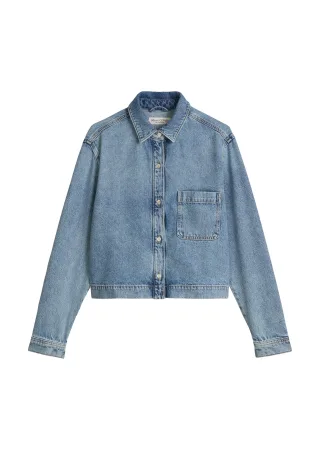 Marc OPolo Casual - Jeansbluse relaxed Light Blue - Gr. - XL