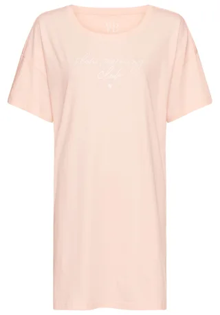 LASCANA - Vivance Dreams VD Bigshirt ecrurose - Gr. - 50