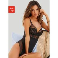 LASCANA Body Mia mit dezent transparenten Spitzeneinsätzen, sexy Dessous, Reizwäsche