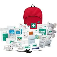 WERO Erste-Hilfe-Set Erste Hilfe Rucksack mit Sani-To-Go Füllung