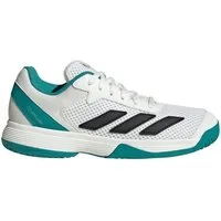 adidas Performance Courtflash Allcourt 2025 weiss/tealblau Jungen Tennisschuh