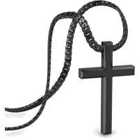 SERASAR Kette mit Anhänger Halskette "Faith" Rostfreier 316L Chirurgenstahl, 316L Surgical Stainless Steel