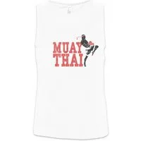 Urban Backwoods Tanktop Muay Thai Fighter Ärmelloses T-Shirt Martial Arts Kämpfer Thaiboxen Thailand Kampfsport Kickboxen Kickboxing