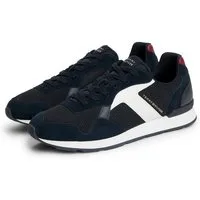 Tommy Hilfiger T HILFIGER CORE MIX RUNNER Sneaker Schnürschuh, Halbschuh, Freizeitschuh mit Kontrastbesätzen