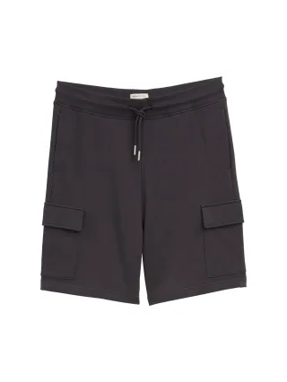 Denim Tom Tailor - Relaxed Fit Sweat Shorts coal grey - Gr. - S