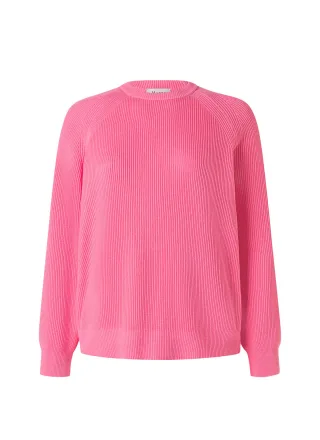 MAERZ Muenchen - Pullover Rundhals 1/1 Arm chateau rose