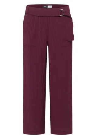 Cecil - Culotte mit Gürtel rot - Gr. - 28