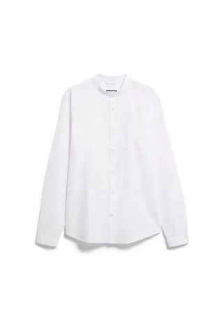 Armedangels - TOMAASAS LONGSLEEVE SHIRT white - Gr. - XL