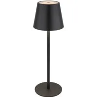 OTTO home LED Tischleuchte Alennia Akkuleuchte inkl. Flaschenaufsatz, Memoryfunktion, LED fest integriert, warmweiß - kaltweiß, stufenloser Touchdimmer, Farben fixierbar, USB-C, Akkulampe, CCT