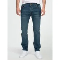 Lorenzo Loren Straight-Jeans Herren Jeans Hose Stonewashed LL-4016