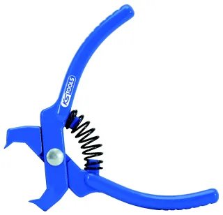 KS Tools Niet-Lösezange, blau, gerade, 100mm blau - 115.1098
