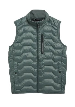 s.Oliver Red Label - Gesteppte Outdoor-Weste grün - Gr. - XXL