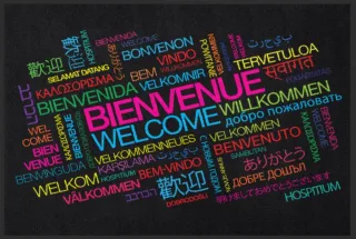 Fussmatte Bienvenue 4049 | Größe: 60 cm x 45 cm