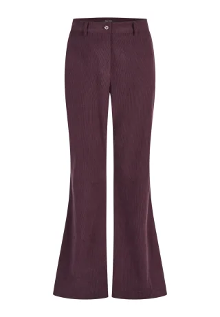 Marc Aurel - Hose im Flared Style plum - Gr. - 34