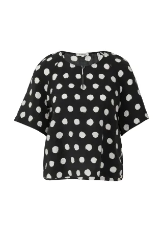 s.Oliver - Bluse schwarz - Gr. - 42