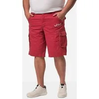 Boston Park Bermudas Cargobermuda mit vielen Taschen und Print