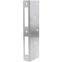 FEPS Schließblech FEPS Reparatur-Winkelschließblech Zimmertür Edelstahl DIN links/rechts, (1-tlg), 17,00 × 5,08 × 2,11 cm