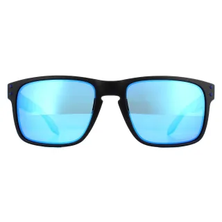 Oakley Lunettes De Soleil Holbrook Oo9102-H0 Mat Noir Prizmatic PRIZM SAPPHIRE POLARISÉ