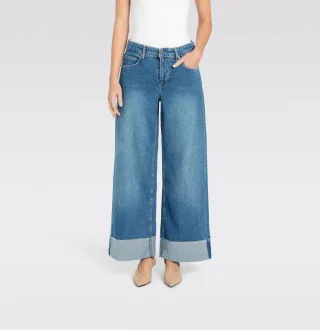 MAC - MAC JEANS - NEVADA, Rigid Cool blau - Gr. - 34/OL