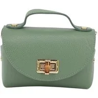 BRISE TASCHE Schultertasche Mini – Elegante kleine Wildleder & Nappaleder Tasche (Einzelartikel), Kompakt, leicht, weiches Wildleder