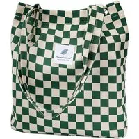 Coonoor Schultertasche Damen Grosse Kapazität Canvas Tasche Tote Handtasche