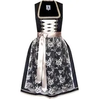 Alpenmärchen Dirndl Dirndl Larissa in schwarz und creme - ALM664