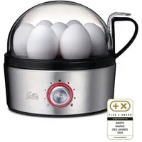 SOLIS OF SWITZERLAND Eierkocher Egg, Boiler& More, Typ 8272, Cool-Touch-Griff, Timer, Kocheinsatz