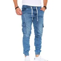 Styleko Cargohose Cargo Jeans Herren Cargohose für Herren Jeans stretch Cargohose Herren