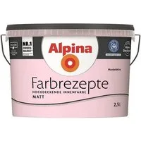 Alpina Wand- und Deckenfarbe Alpina Farbrezepte 2,5 L. Wandfarbe Mandelblüte -