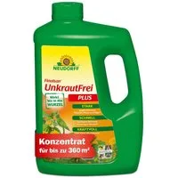 Neudorff Unkrautbekämpfungsmittel Finalsan UnkrautFrei Plus 2 Liter für 360 m², 2000 ml, 1 St., schonend für Haustiere, Unkraut entferner ohne Glyphosat, kraftvoll mit 2fach-Wirksystem bis in die Wurzel