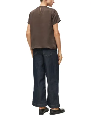 s.Oliver BLACK LABEL - Bluse braun - Gr. - 42
