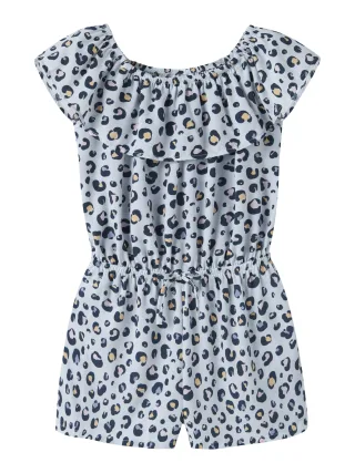 NAME IT - NKFVINAYA SS PLAYSUIT FFFFF NOOS Ancient Water - Gr. - 140