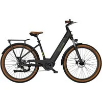 SachsenRAD E-Bike Cityrad C5 mit Diebstahlsicherung, 7 Gang Shimano 7SP TOURNEY TY300 Schaltwerk, Kettenschaltung, Mittelmotor, 470 Wh, (Tiefeinsteiger), TFT Farb-LCD-Display, Fahrmodus Pedelec,  LED-Frontlicht, Alarmanlage