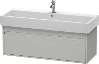 Duravit Ketho Waschtischunterbau wandhängend Betongrau Matt 1150x440x410 mm - KT668900707 KT668900707