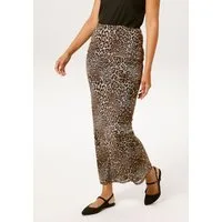 Aniston CASUAL Maxirock im trendigen Leoprint