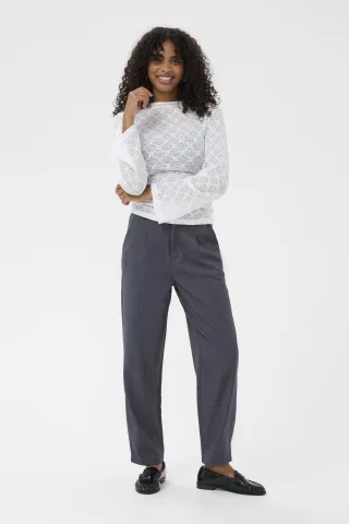 Langarm-Shirt KAmiah Langarm-Shirt Tight fit white