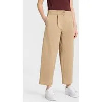 BOSS ORANGE Chinohose Taquina Premium Damenmode in lockerer Passform, Barrel Fit