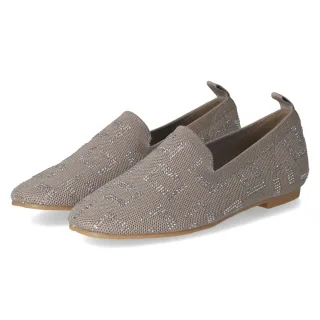 La Strada Slipper - Gr. 37 - Taupe - Textil