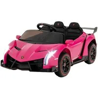 KOMFOTTEU Elektro-Kinderauto Lamborghini, Belastbarkeit 30 kg, mit 2,4G-Fernbedienung