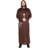 dressforfun Kostüm Herrenkostüm Mönchskutte, Mönchskutte
