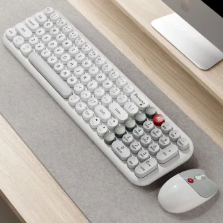 MOFii AI Voice Keyboard and Mouse Set Wireless bluetooth Combo 66 Languages Translation Type-C Rechargeable AI Shortcut