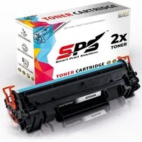 SPS Tonerkartusche 2er-Set Toner kompatibel zu HP CF244A / 44A – Schwarz, (Doppelpack Tonerkartuschen, 2-St., 2er-Set), Klares Druckbild, klimafreundlich verpackt