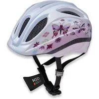 KED Fahrradhelm Meggy II Trend Kinderhelm, LED Rücklicht, MaxShell Technologie Und Präzise Größenverstellung