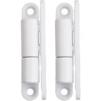 SO-TECH® Türbeschlag Renovierband Türband 15 x 83 mm Scharnier aus Stahl (2 St), für Innentüren zum Aufschrauben, weiß, 2 Stück