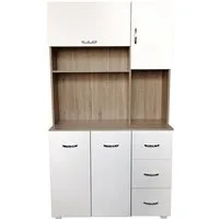 HTI-Line Hochschrank Küchenschrank Blanca (Stück, 1-St., 1x Schrank Blanca, ohne Dekoration) Küchenbuffet