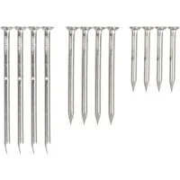 esschert design Nistkasten 12er Set Baumfreundliche Aluminium Nägel für Nistkästen Futterhäuser